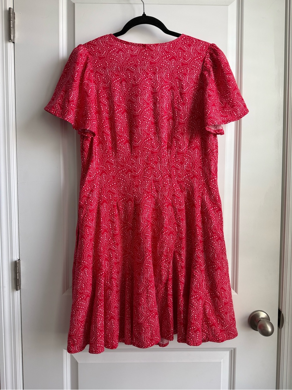 Universal Thread Red Button-Front Mini Dress - Picture 2 of 3